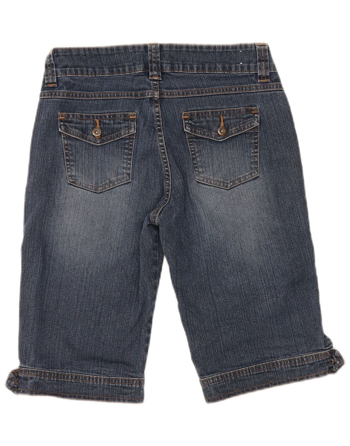 Lee Womens Denim Shorts US 6 Medium W28 Blue Cotton