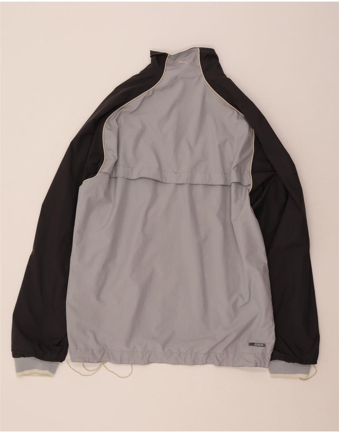 PUMA Mens Tracksuit Top Jacket Large Grey Colourblock