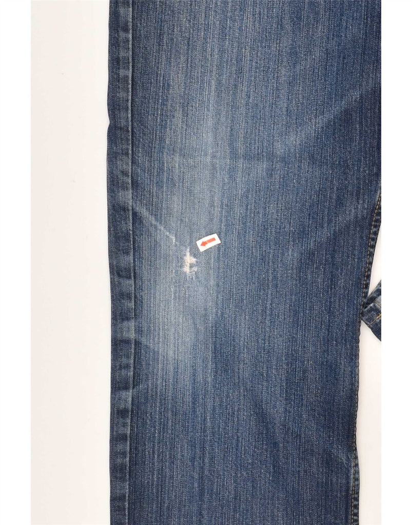 LEVI'S Mens 752 Straight Jeans W35 L30 Blue Cotton Vintage Levi's and Second-Hand Levi's from Messina Hembry 