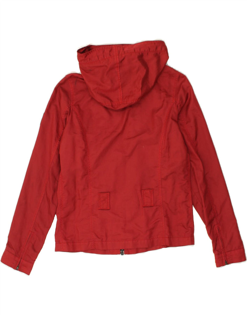 REFRIGIWEAR Girls Cruz Hooded Rain Jacket 13-14 Years Red Nylon | Vintage Refrigiwear | Thrift | Second-Hand Refrigiwear | Used Clothing | Messina Hembry 