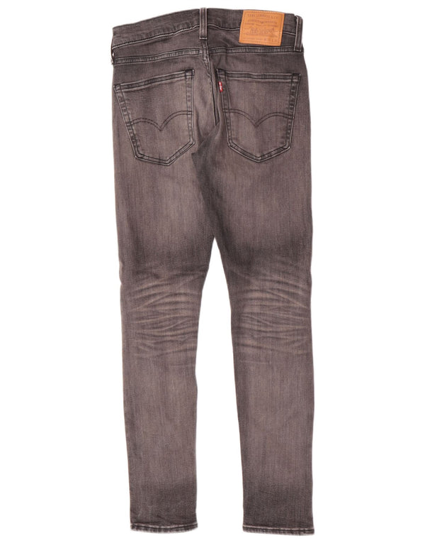 Levi's Mens Skinny Tapered Jeans W30 L30 Grey Cotton