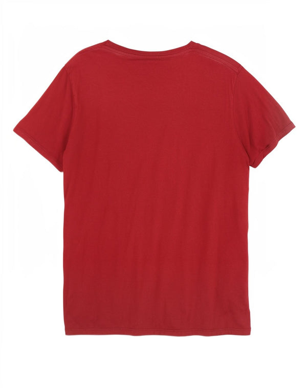 Levi's Mens Graphic T-Shirt Top Large Red Cotton