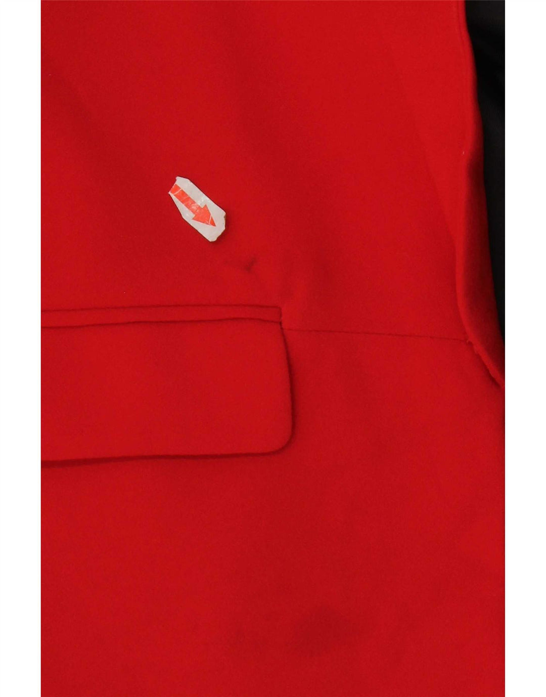 Zara Womens Blazer Jacket UK 14 Medium Red Polyester Classic