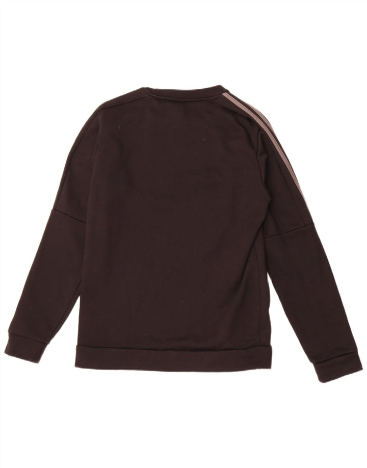 Adidas Mens Sweatshirt Jumper Small Black Cotton