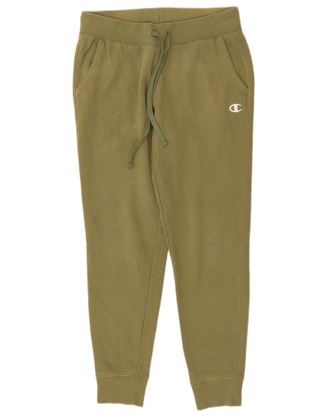 Champion Mens Tracksuit Trousers Joggers Small  Green Cotton