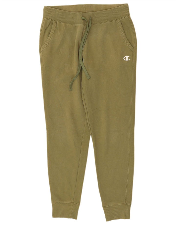 Champion Mens Tracksuit Trousers Joggers Small  Green Cotton