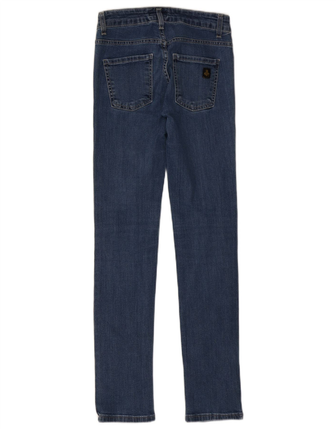 REFRIGIWEAR Womens Slim Jeans IT 40 Small W26 L30 Blue Cotton