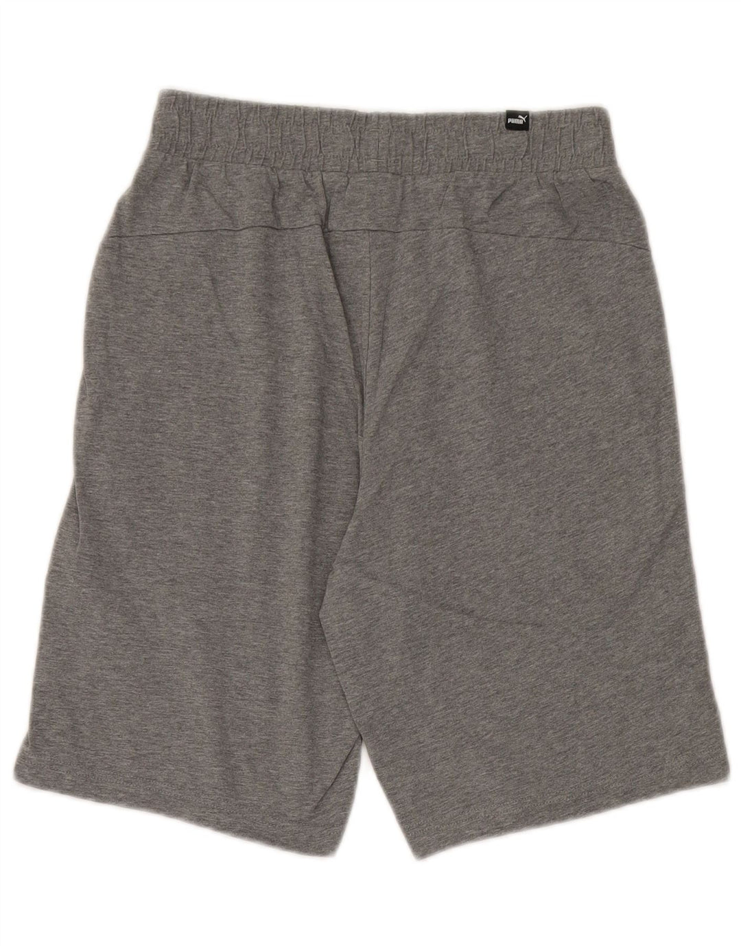Puma Mens Sport Shorts Small  Grey Flecked Cotton