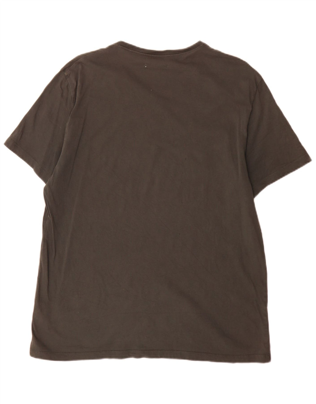Cos Mens Regular T-Shirt Top XL Grey Cotton