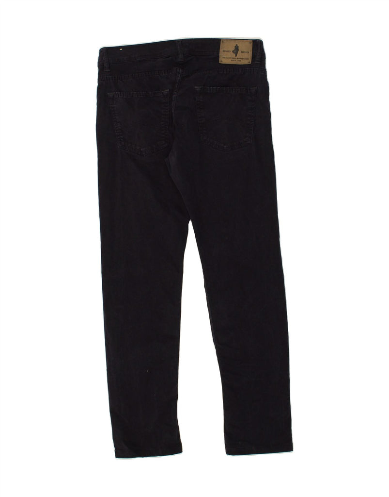 MARLBORO CLASSICS Mens Tapered Straight Jeans W32 L30 Navy Blue Cotton | Vintage Marlboro Classics | Thrift | Second-Hand Marlboro Classics | Used Clothing | Messina Hembry 