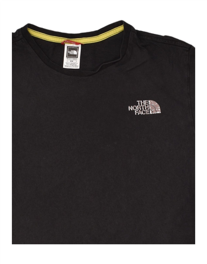 THE NORTH FACE Mens Graphic T-Shirt Top Medium Black Cotton | Vintage The North Face | Thrift | Second-Hand The North Face | Used Clothing | Messina Hembry 