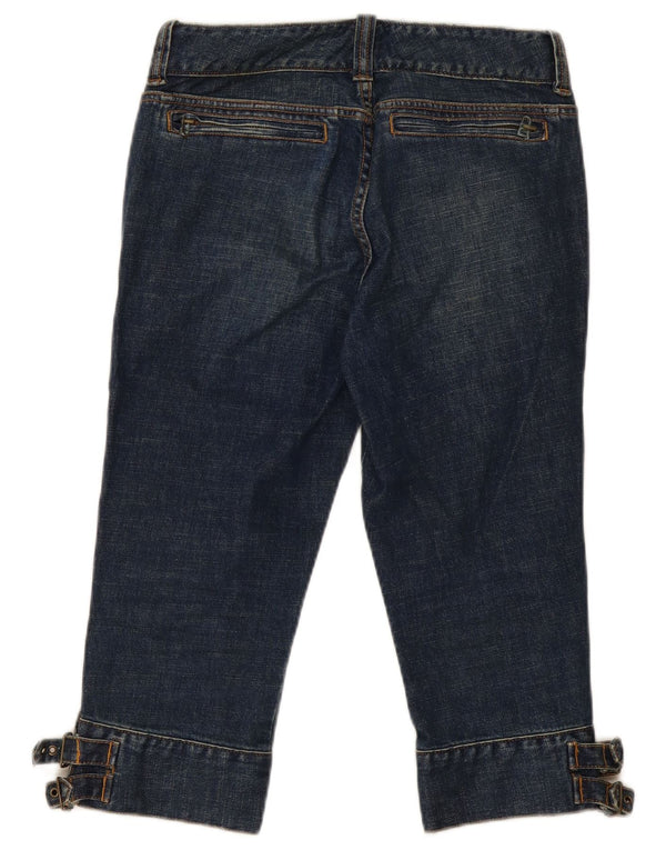 Ralph Lauren Womens Capri Jeans W29 L19 Navy Blue Cotton