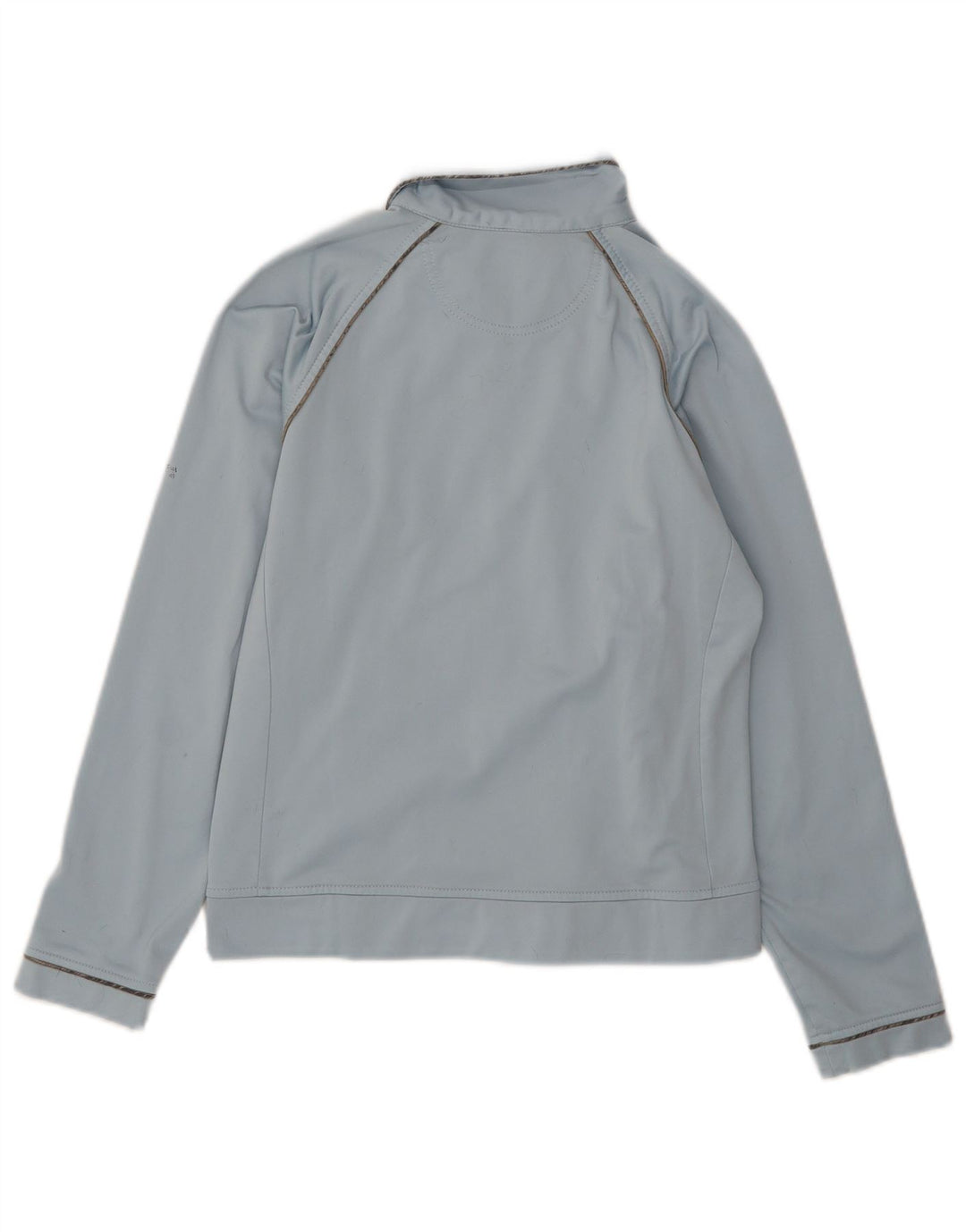 Champion Womens Tracksuit Top Jacket UK 10 Small Blue