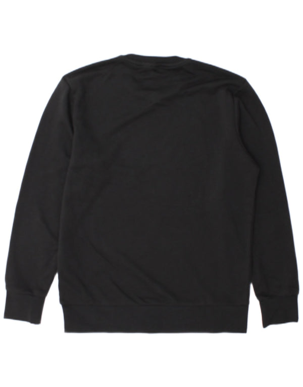 Adidas Mens Graphic Sweatshirt Jumper Large Black