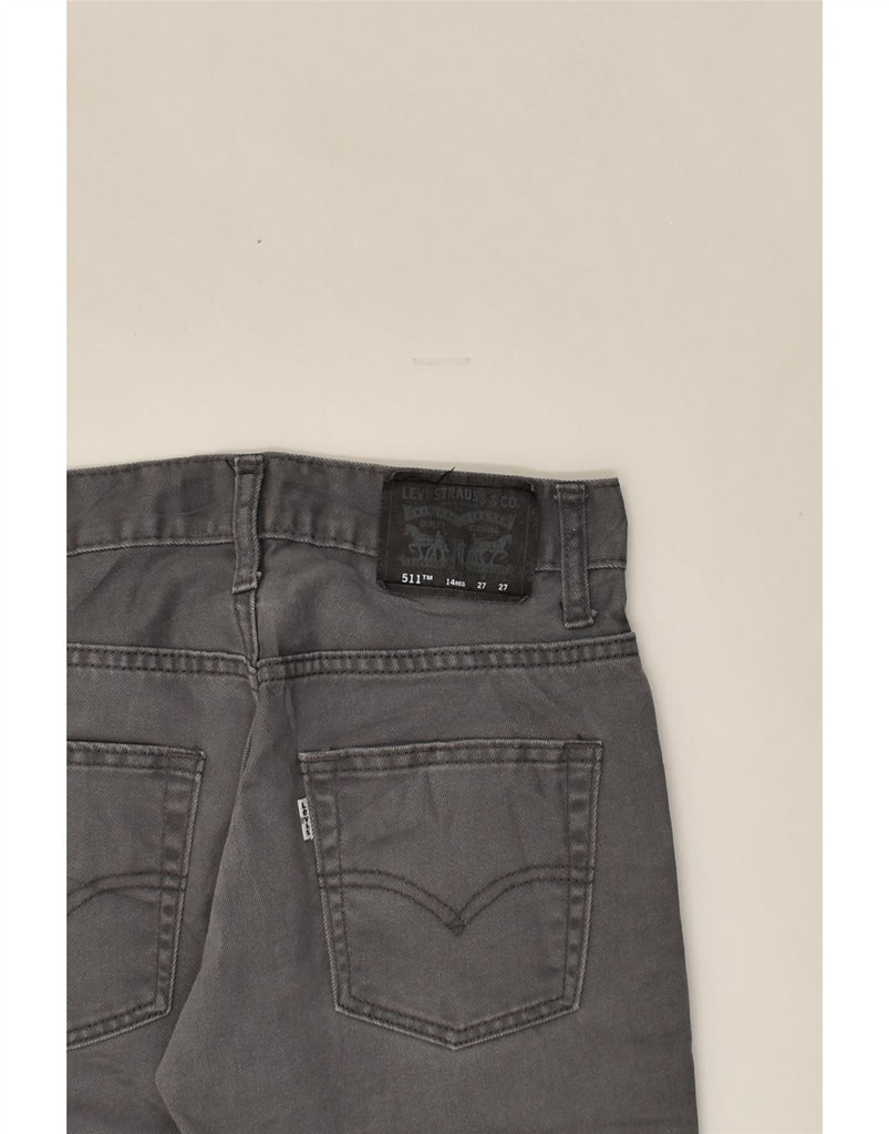 LEVI'S Boys 511 Slim Jeans 13-14 Years W27 L27 Grey Cotton | Vintage Levi's | Thrift | Second-Hand Levi's | Used Clothing | Messina Hembry 