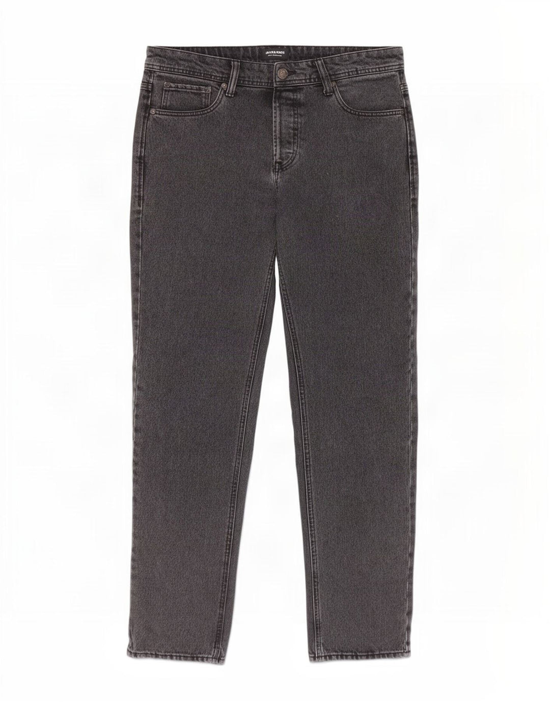 Jack & Jones Mens Straight Jeans W32 L32 Grey Cotton