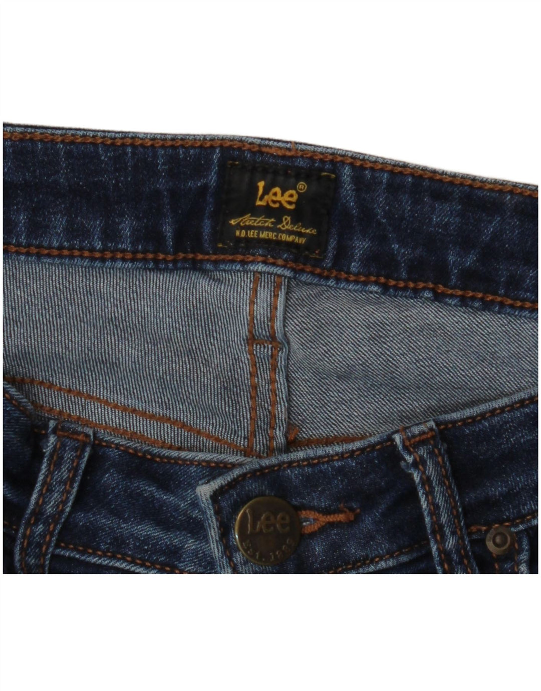 LEE Womens Skinny Jeans W26 L28 Blue Vintage Lee and Second-Hand Lee from Messina Hembry 