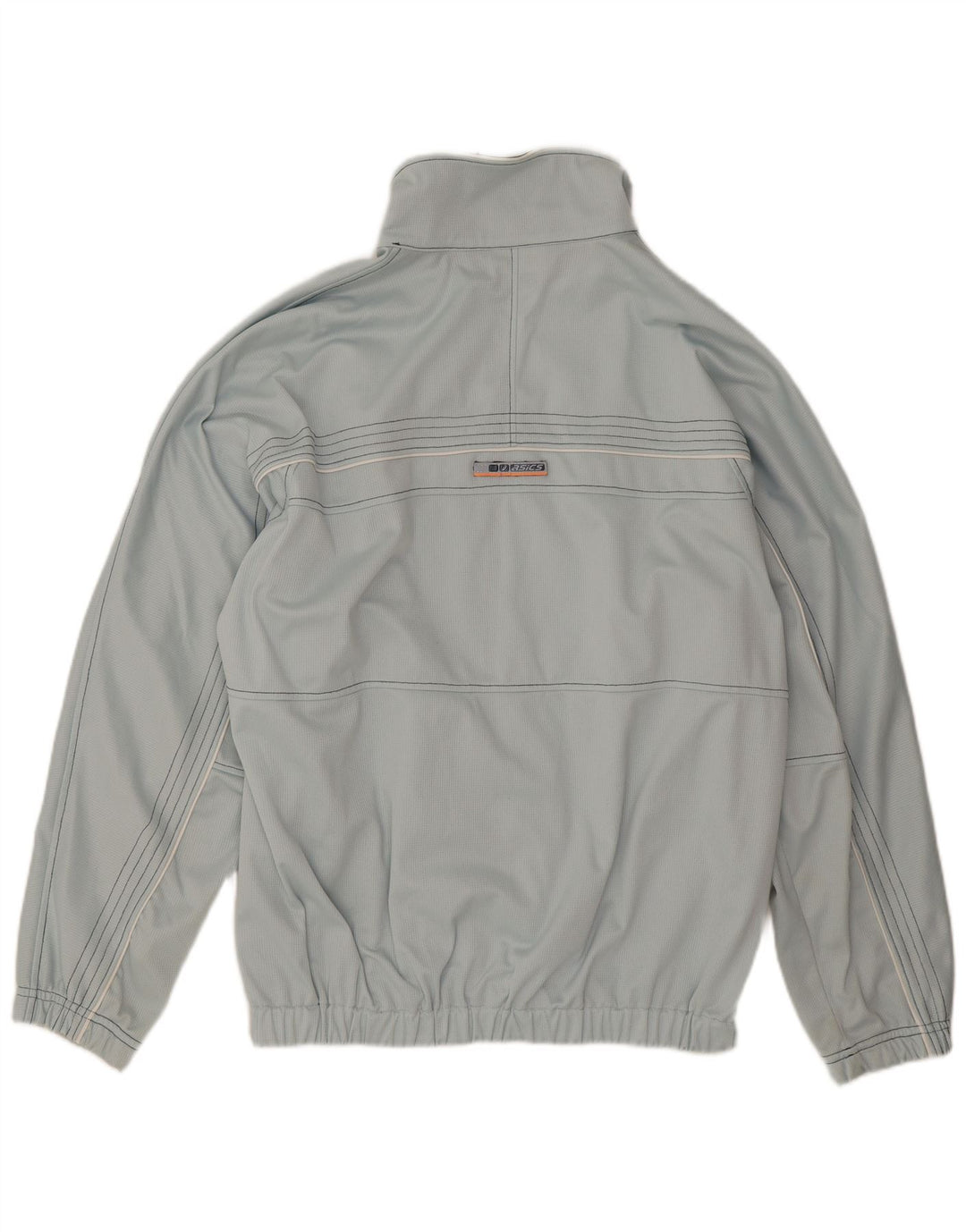 Asics Mens Tracksuit Top Jacket XL Blue Polyester