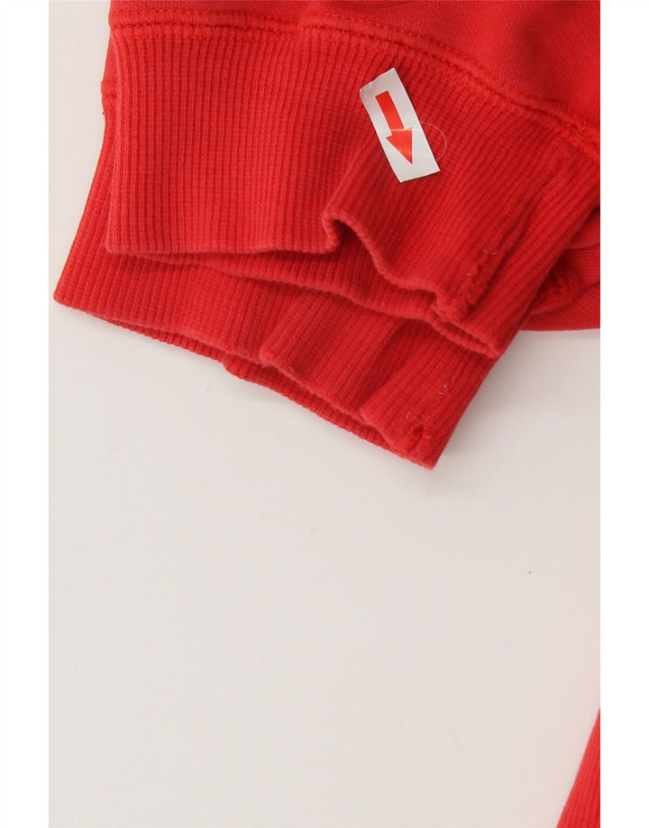 Puma Mens Hoodie Jumper XL Red Cotton