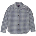 Patagonia Womens Shirt UK 14 Medium Blue Check Cotton