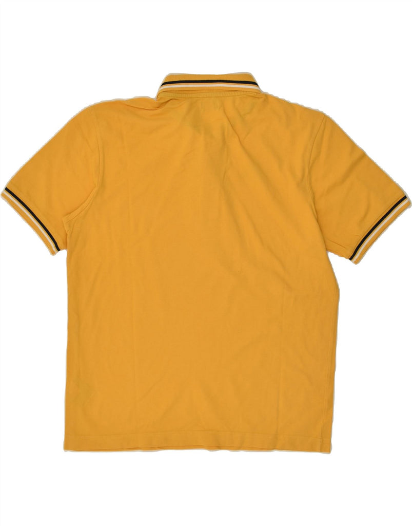 KAPPA Mens Slim Polo Shirt XL Yellow Cotton | Vintage Kappa | Thrift | Second-Hand Kappa | Used Clothing | Messina Hembry 