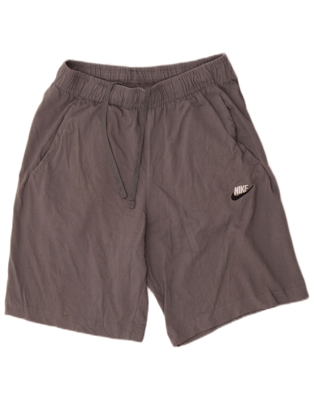 Nike Mens Sport Shorts Medium Grey Cotton
