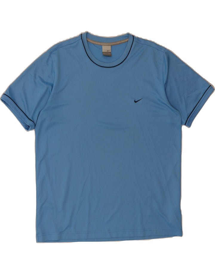 NIKE Mens T-Shirt Top UK 42/44 Large Blue Vintage Nike and Second-Hand Nike from Messina Hembry 