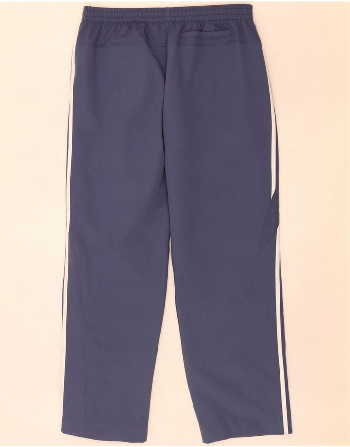Adidas Mens Tracksuit Trousers Medium Navy Blue Polyester