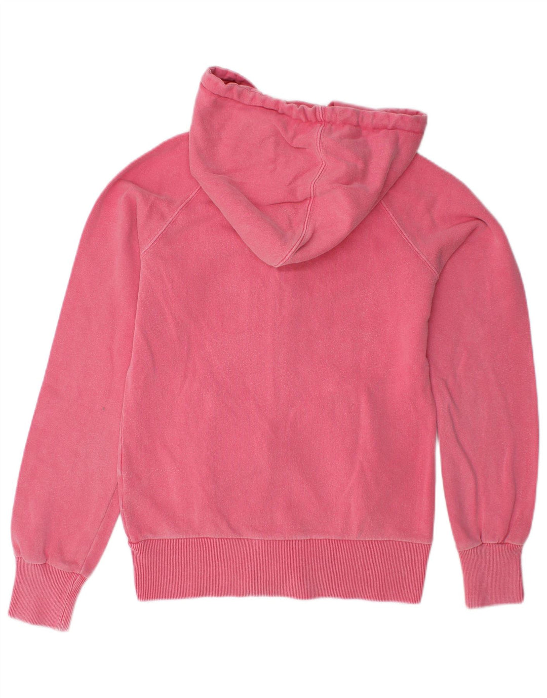 NORTH SAILS Womens Zip Hoodie Sweater UK 6 XS Pink Cotton
