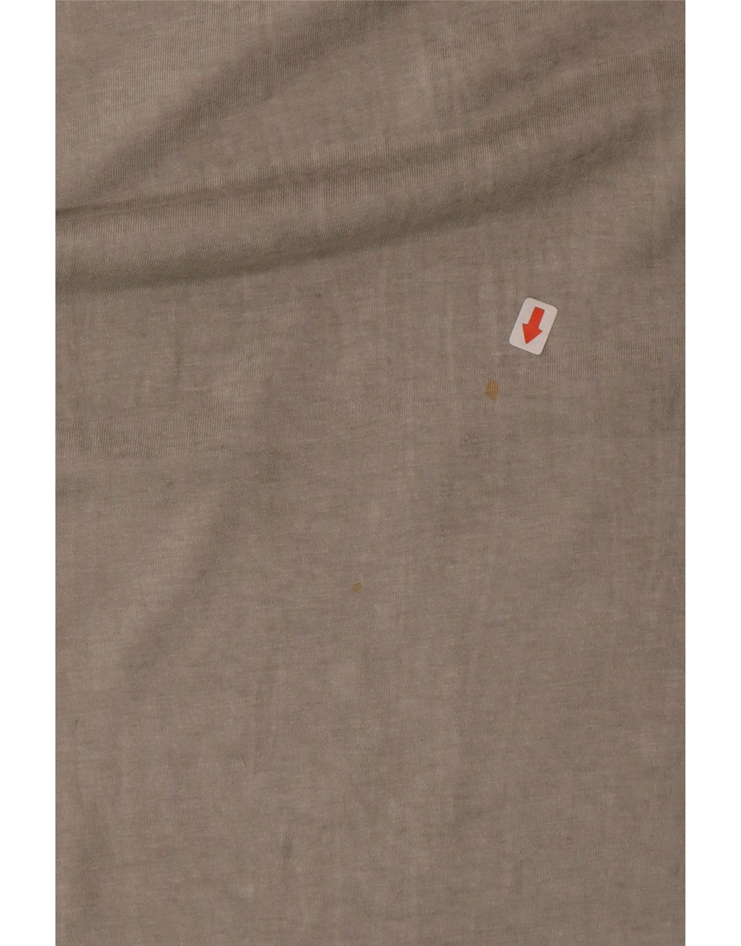 Diesel Mens T-Shirt Top Large Grey Cotton