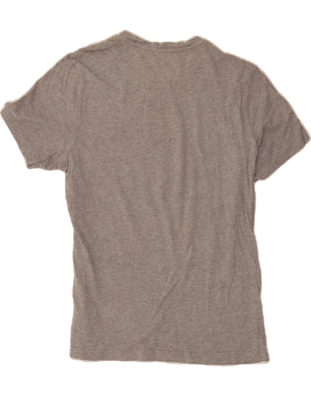 REEBOK Womens Graphic T-Shirt Top UK 12 Medium Grey Vintage Reebok and Second-Hand Reebok from Messina Hembry 