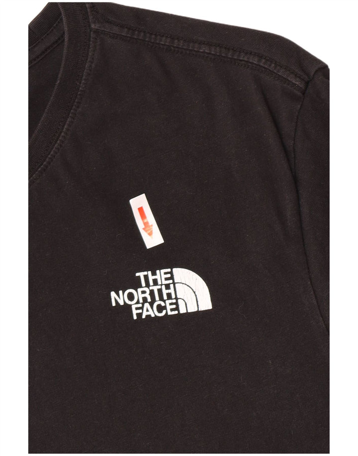The North Face Mens Graphic T-Shirt Top Medium Black Cotton