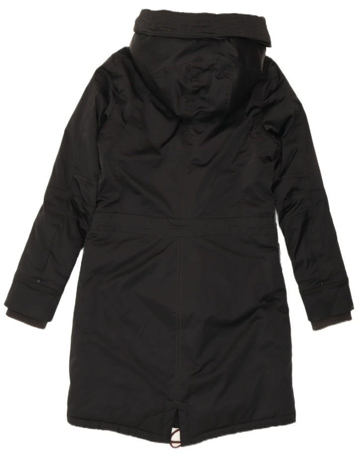 G-STAR Womens Hooded Parka Jacket UK 14 Medium Black