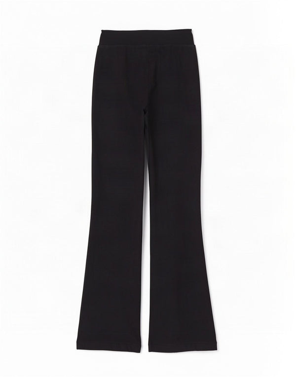 Nike Womens Flare Tracksuit Trousers UK 10 Small Black