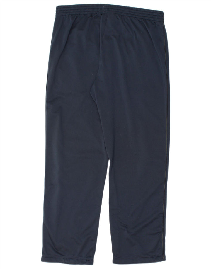 Champion Mens Tracksuit Trousers Medium  Navy Blue Polyester