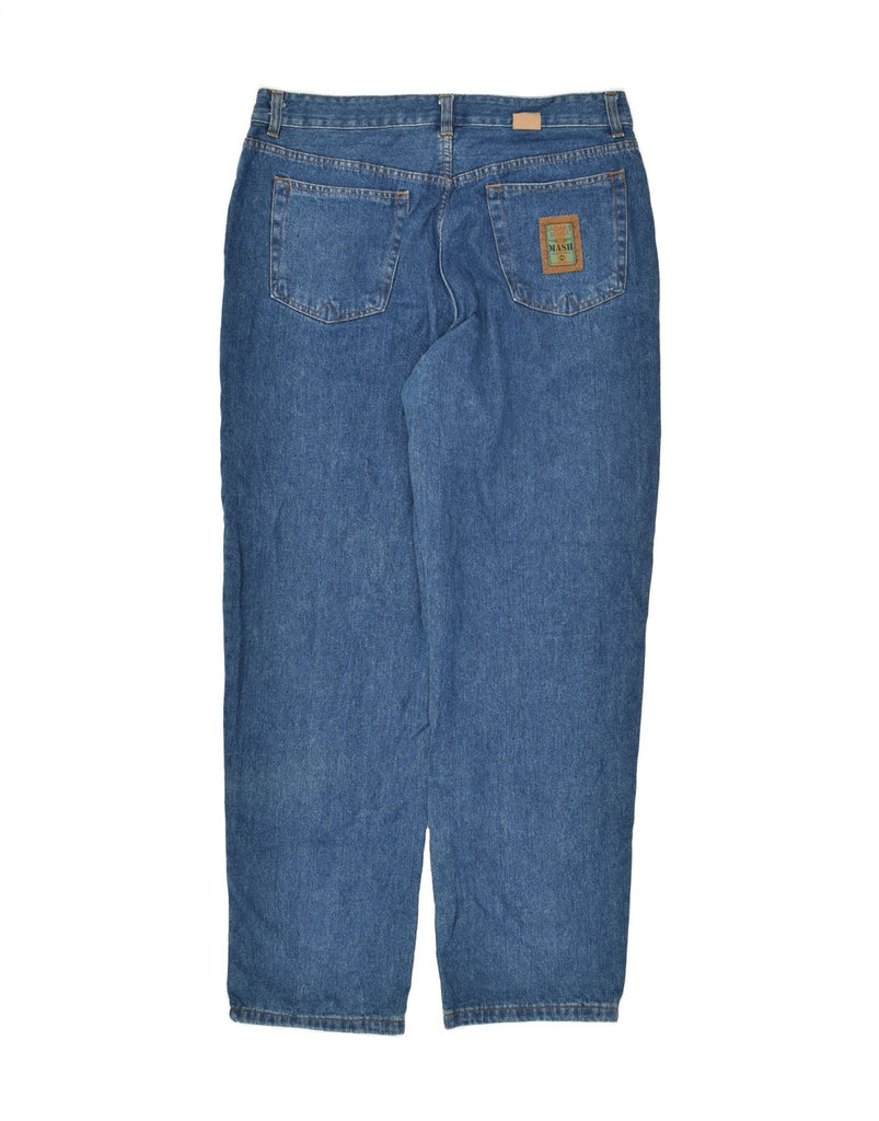 MASH Mens Tapered Jeans W38 L33 Blue Cotton | Vintage Mash | Thrift | Second-Hand Mash | Used Clothing | Messina Hembry 