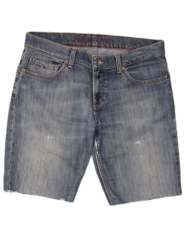 Tommy Hilfiger Womens Denim Shorts W34 Large Blue