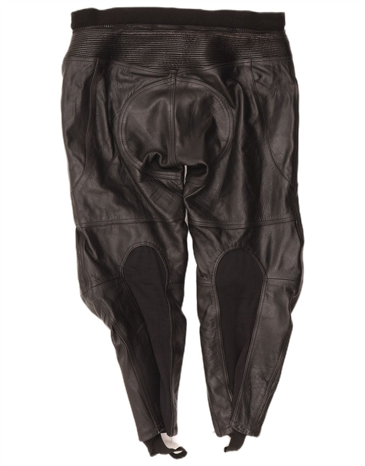 Richa Mens Leather Biker 2 Piece Set 3XL W48 L26 Black Colourblock