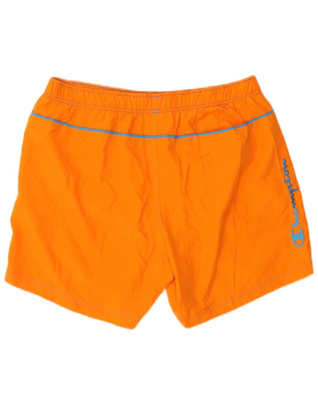 Champion Mens Graphic Swimming Shorts XL  Orange Polyester