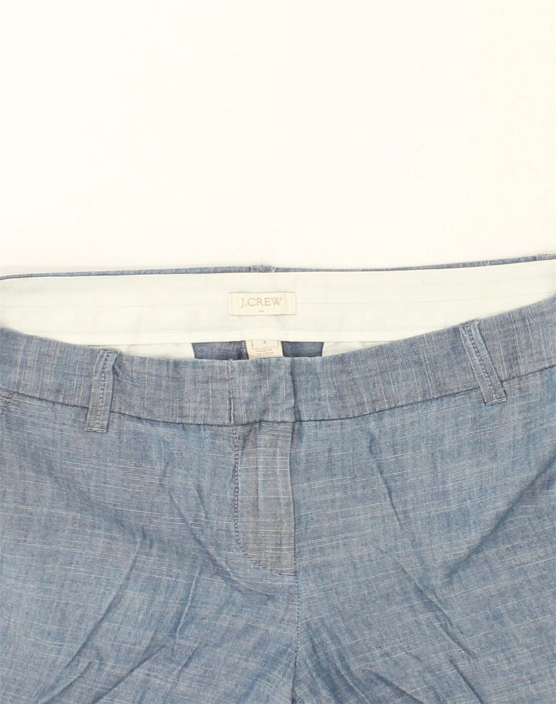 J. CREW Womens Chino Shorts US 8 Medium W32  Blue Cotton | Vintage J. Crew | Thrift | Second-Hand J. Crew | Used Clothing | Messina Hembry 