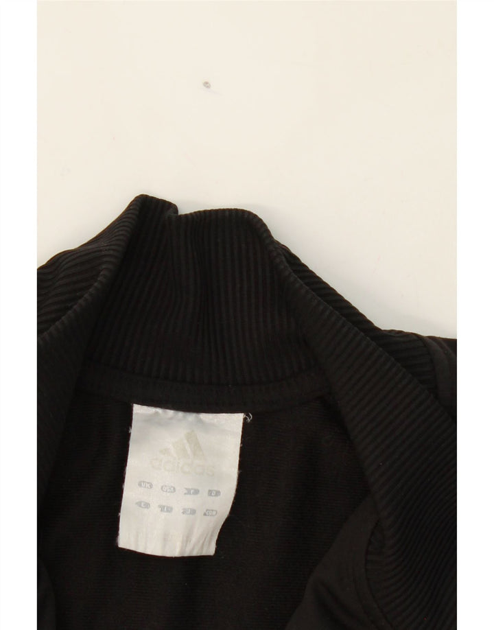 ADIDAS Mens Tracksuit Top Jacket Small Black Colourblock Polyester Vintage Adidas and Second-Hand Adidas from Messina Hembry 