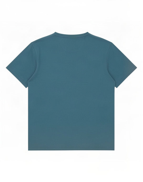 James Pringle Mens T-Shirt Top Large Blue Cotton
