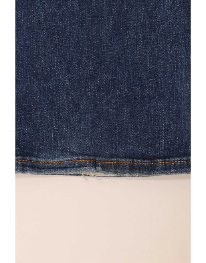 Zara Womens Flared Jeans EU 34 2XS W24 L32 Blue