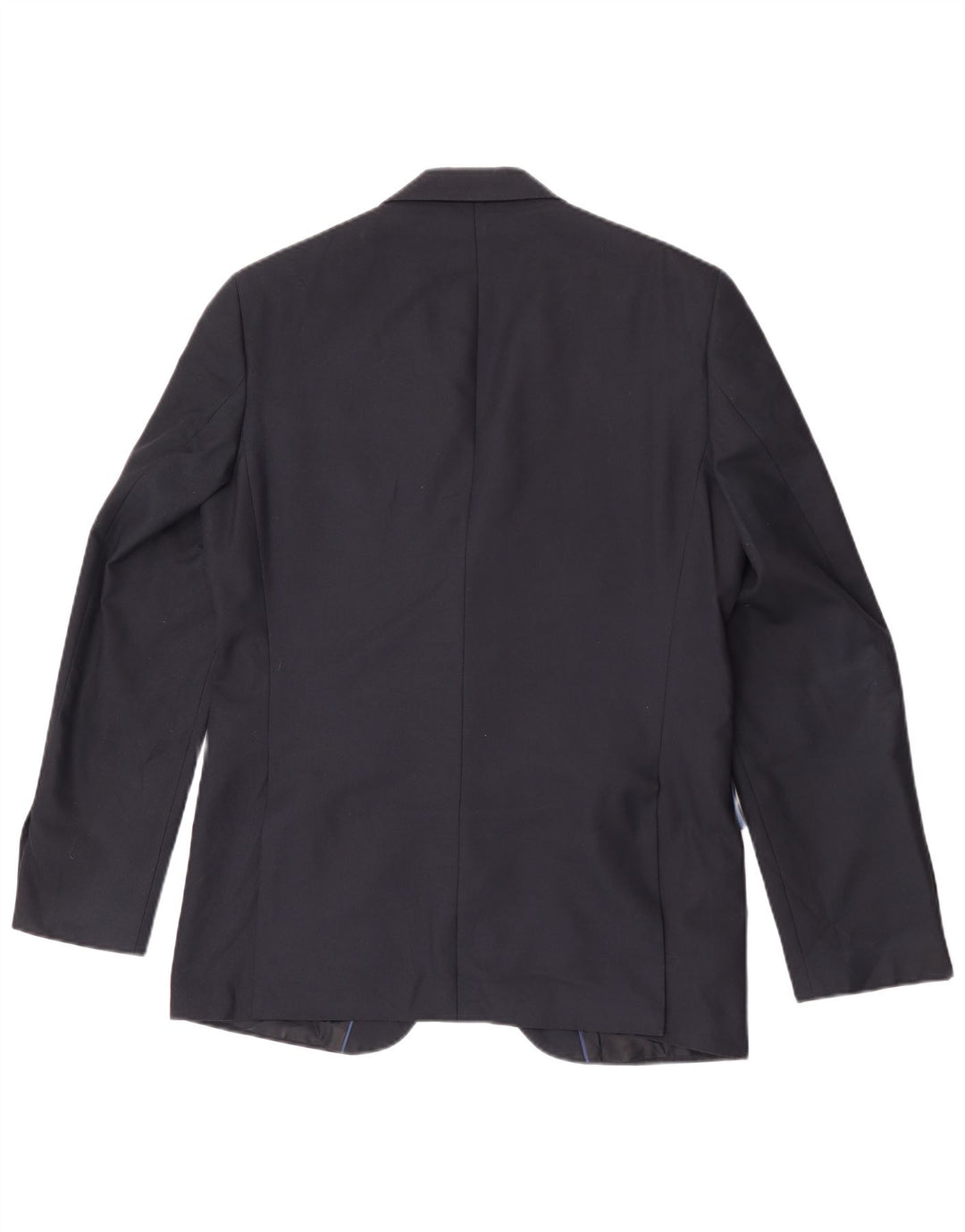 Marks & Spencer Mens 2 Button Blazer Jacket UK 38 Medium Navy Blue