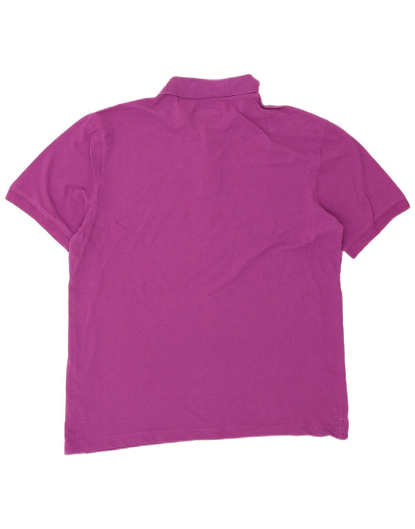 KAPPA Mens Polo Shirt XL Purple Cotton