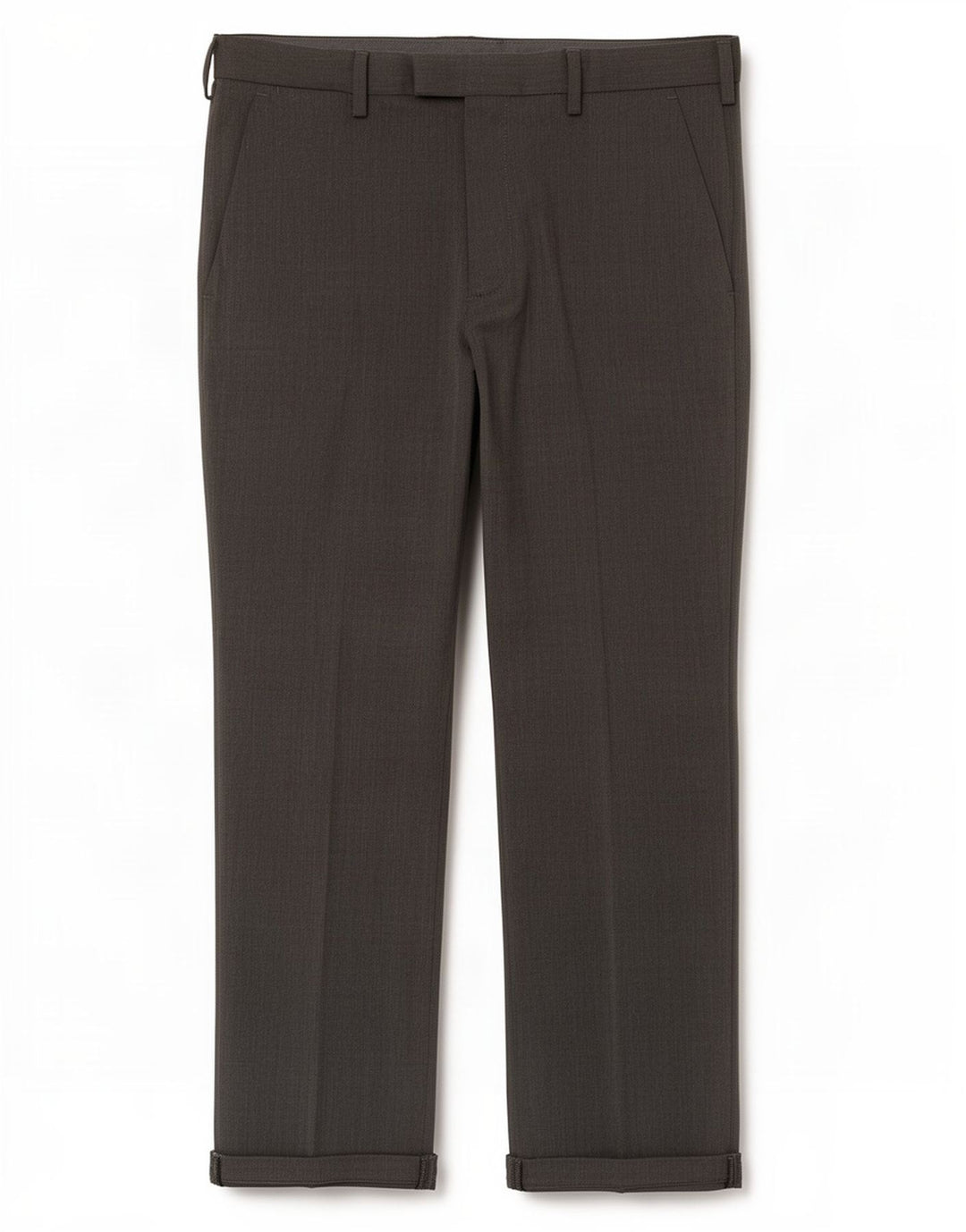 Marks & Spencer Mens Regular Fit Suit Trousers W36 L29 Grey Polyester