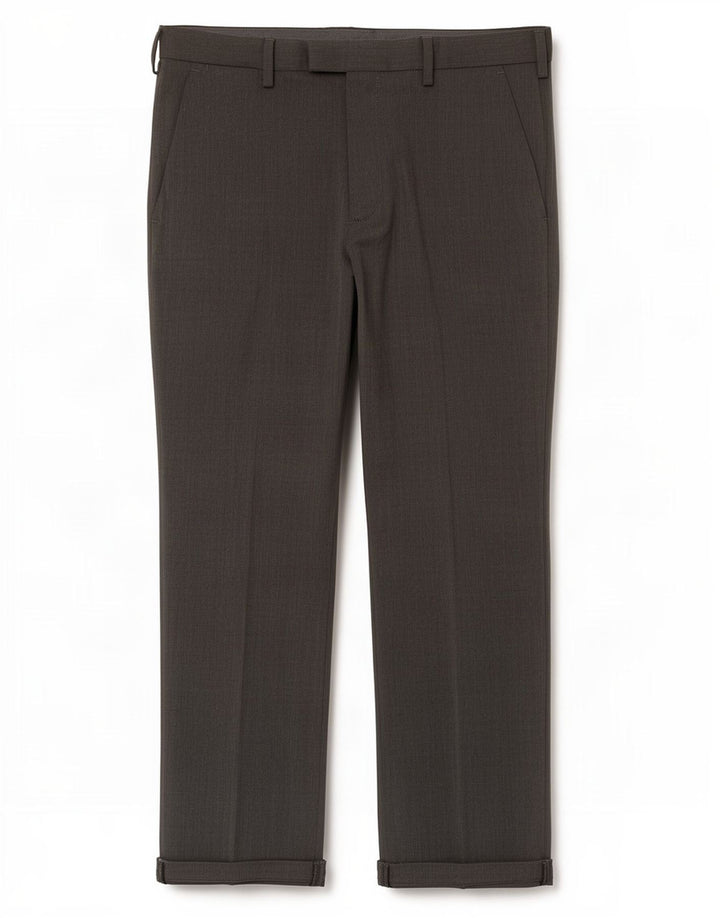 Marks & Spencer Mens Regular Fit Suit Trousers W36 L29 Grey Polyester