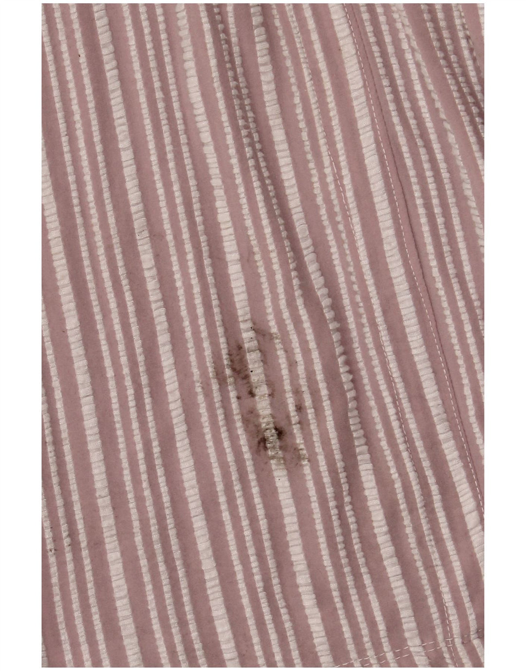 Zara Womens A-Line Dress UK 14 Medium Pink Striped Viscose