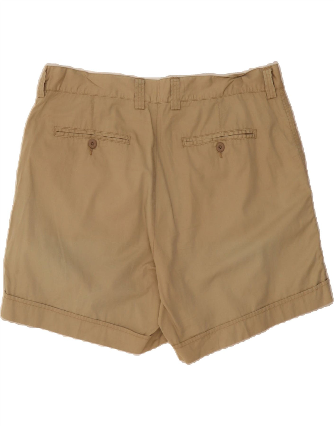 WAMPUM Mens Chino Shorts IT 49 Medium W36  Beige Cotton Vintage Wampum and Second-Hand Wampum from Messina Hembry 