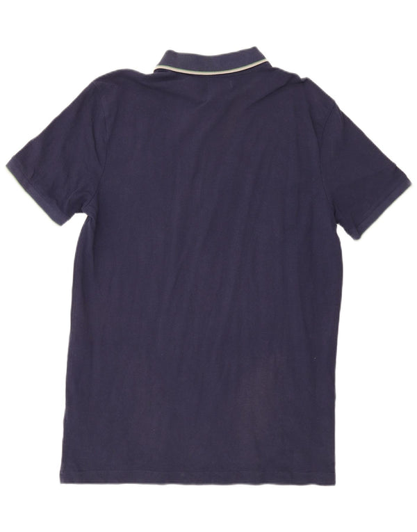 Kappa Mens Polo Shirt XL Navy Blue Cotton